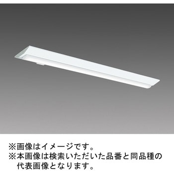 LEDライトユニット形ベースライト Myシリーズ 40形 直付形 逆富士タイプ 人感センサ付 三菱電機