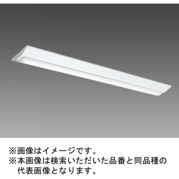 LEDライトユニット形ベースライト Myシリーズ 工場・倉庫用 クリーンルーム向け 40形 直付形 逆富士タイプ 清浄度クラス8対応 簡易タイプ 三菱電機