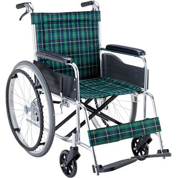 車イス アルミ製 自走式 車イス エコノミーシリーズ EW-20 マキテック 本体 車