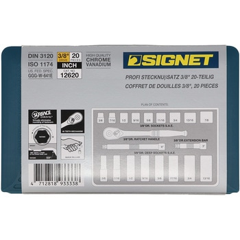 3/8DR インチ ソケットレンチセット SIGNET(シグネット)