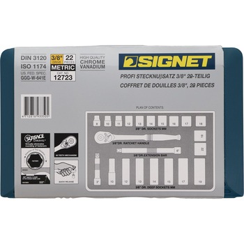 3/8DR MM ソケットレンチセット SIGNET(シグネット)