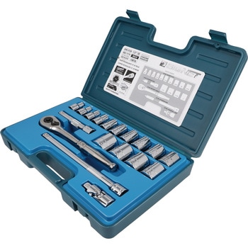 13618 1/2DR インチ ソケットレンチセット 1セット(18個) SIGNET