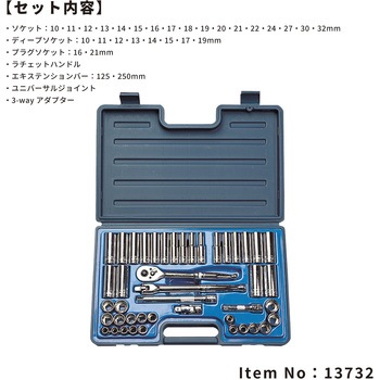 1/2DR MM ソケットレンチセット SIGNET(シグネット)