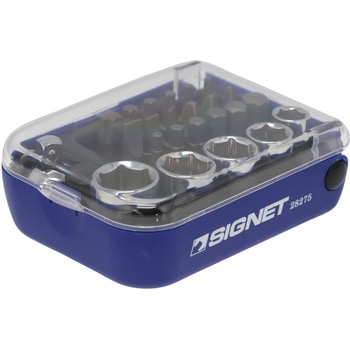 1/4インチヘックスビット&1/4DRソケットセット SIGNET(シグネット)