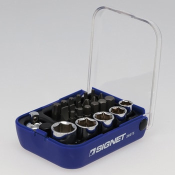 1/4インチヘックスビット&1/4DRソケットセット SIGNET(シグネット)