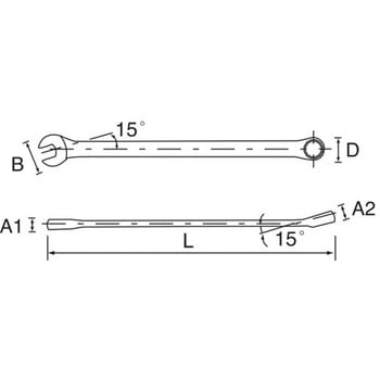 超ロングコンビネーションレンチ SIGNET(シグネット)
