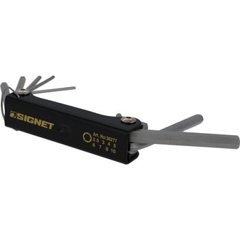 折りたたみ式ヘックスレンチセット SIGNET(シグネット)