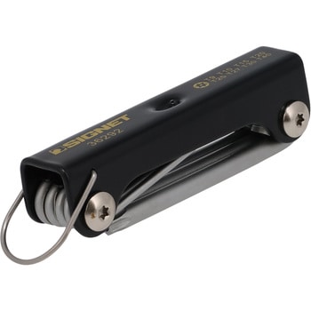 イジリ止ヘクスローブレンチセット (オリタタミシキ) SIGNET(シグネット)