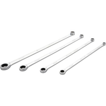 【久留米】【引き取り限定】【未使用品】SIGNET シグネット 38344 超ロングストレートメガネギアレンチセット 4Pc サイズ:10,12,14,17mm (38310,38312,38314,38317) 38344 超ロングストレートメガネギアレンチセット SIGNET(シグネット