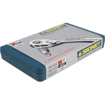 1/4DR 21PC インチ ソケットレンチセット SIGNET(シグネット)
