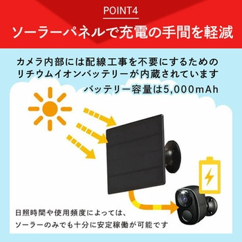 ソーラーチャージ モバイルスマートカメラ relicaG3 SREE(スリー)