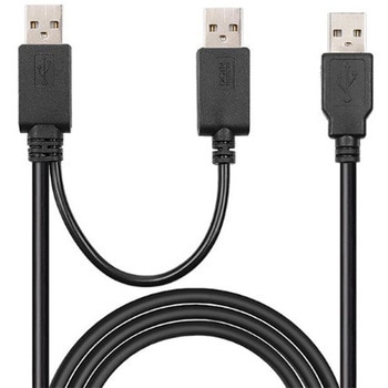 GeChic USB-A (デュアル)-USB-A 電源&タッチ出力ケーブル (2.5m) USB/A-TO-USB/A-CABLE/2.5M Gechic(ゲシック)