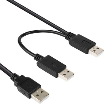GeChic USB-A (デュアル)-USB-A 電源&タッチ出力ケーブル (2.5m) USB/A-TO-USB/A-CABLE/2.5M Gechic(ゲシック)