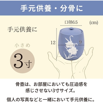 カメオブルー3寸 フィットポスト