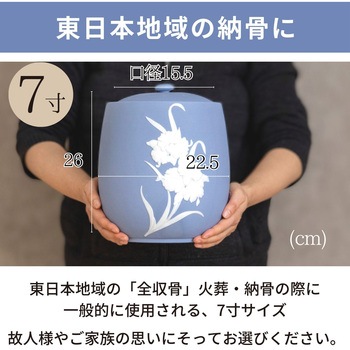 カメオブルー7寸 フィットポスト