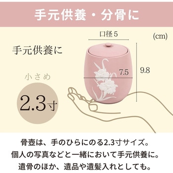 カメオピンク2.3寸 フィットポスト