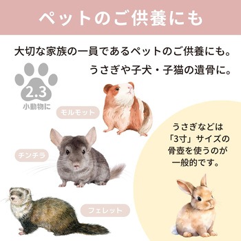 カメオピンク3寸 フィットポスト