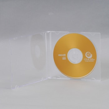 Clear-S-10 CD DVDケース 薄型タイプ モノタロウ 1枚収納 - 【通販モノタロウ】