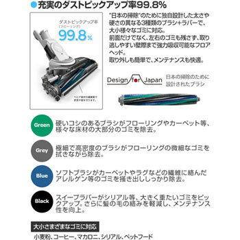CS3250W コードレス 2in1 サイクロンスティッククリーナー ORA 1台