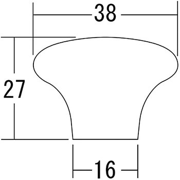 陶器ツマミ アイワ金属