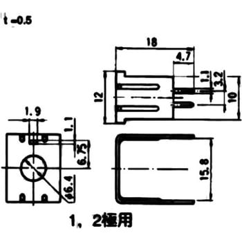 8A，8C，8D，用ブラケット ニデックコンポーネンツ(日本電産コパル電子/フジソク)
