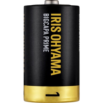 アルカリ乾電池 BIGCAPA PRIME  単1 アイリスオーヤマ