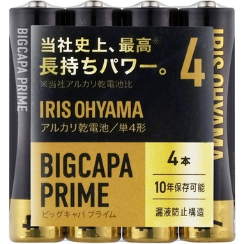 LR03BP/4P �A���J�����d�r BIGCAPA PRIME  �P4 �A�C���X�I�[���} 18932288