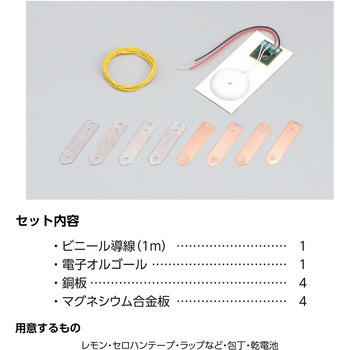 簡単!レモン電池キット アーテック[学校教材・教育玩具]