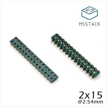 M5Stack用2×15ピンヘッダ/ピンソケットセット M5Stack