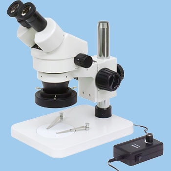 AR-Z2-48 実体顕微鏡 双眼ズームタイプー標準架台、LEDリング照明セット 1セット アームスシステム 【通販モノタロウ】