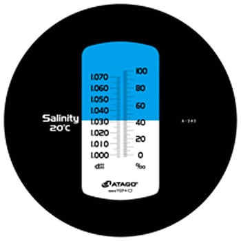 MASTER-S/MILLM MASTERシリーズ 海水濃度屈折計 アタゴ 幅32mm奥行34mm