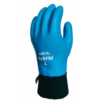 ハイブリッドジャージホット 三重化学工業 塩化ビニール 防寒用手袋