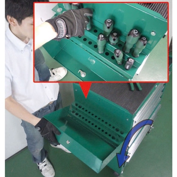 ツールワゴン付き工具セット (トレー入り) エスコ