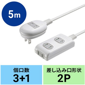 タップ (4口) エスコ