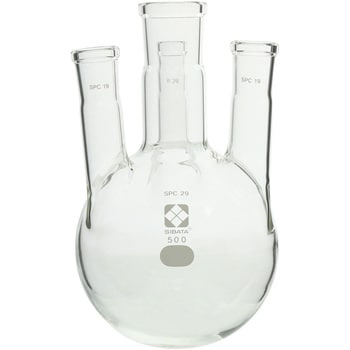 柴田科学)SPC四口丸底フラスコ 500mL 03018019500 - www.bigbangmexico.com