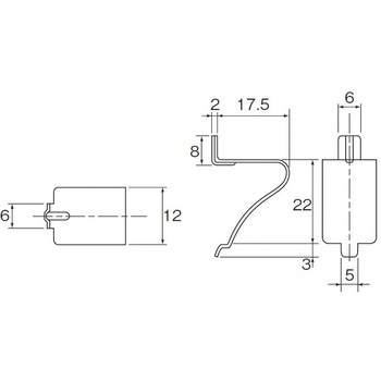 SUS-304 クロゼット柱用 止受 MIZUKAMI(水上)