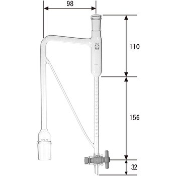 032050-154 SPC精油定量受器 一般試験法 SIBATA(柴田科学) 容量4mL