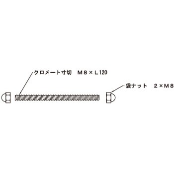 ステンレス装飾柱受 デラックス