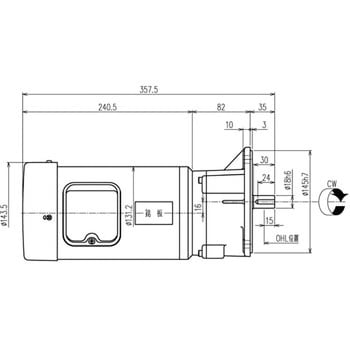 シグマー技研 SMFB2-04-50 SG-P1 ギヤモーター 平行軸 単相フランジ