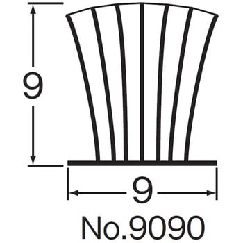 すき間モヘアシール100mリール巻 1巻 水上(MIZUKAMI) 【通販サイト