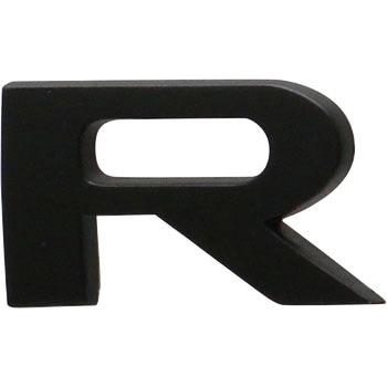 フォントエンブレム マットブラック アールエル