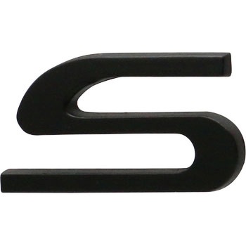 フォントエンブレム マットブラック アールエル