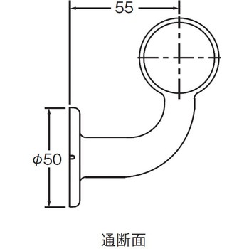 六甲 Φ35用 ブラケット MIZUKAMI(水上)