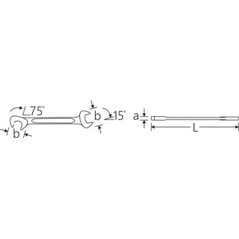 薄口スパナセット(インチ) STAHLWILLE(スタビレー)