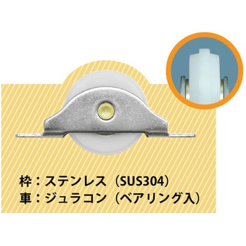 ワールド シキイレール用戸車 ワールド