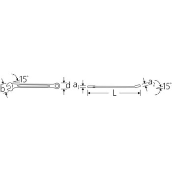 コンビネーションレンチセット六角(5本組) STAHLWILLE(スタビレー)