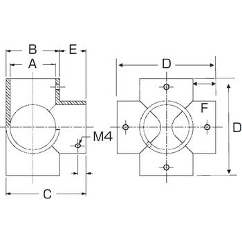 ヒッパリ(回転止ビス穴付) MIZUKAMI(水上)