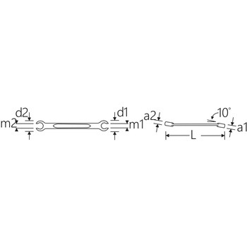 オープンリングスパナ(インチ) STAHLWILLE(スタビレー)