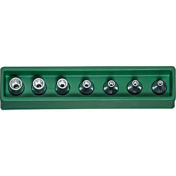 3/8″SQヘクスローブソケットセット(E型) STAHLWILLE(スタビレー)