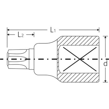 3/4″SQヘクスローブビットソケット STAHLWILLE(スタビレー)